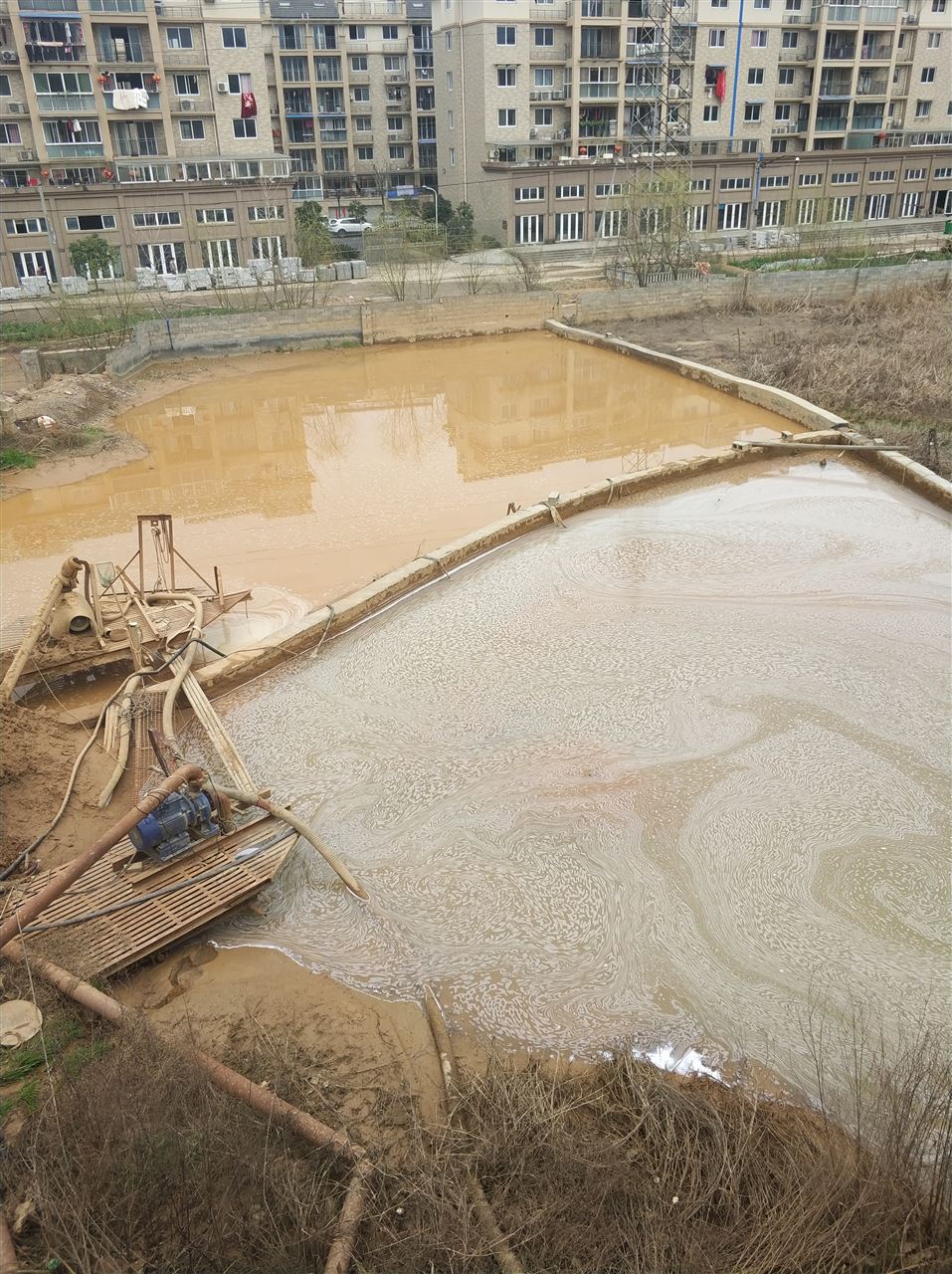 阿图什沉淀池淤泥清理-厂区废水池淤泥清淤